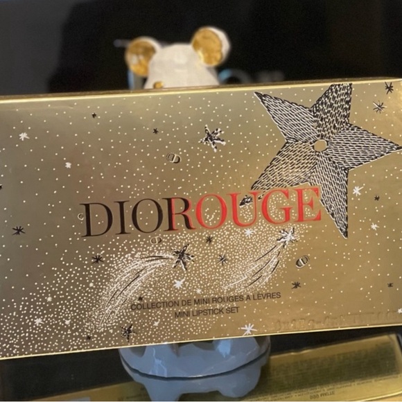 DIOR LIPSTICK 💄 (4) & DIOR TRAVEL POUCH (2) TOILETRY COSMETIC BAG INC. BOX SET - Picture 6 of 12